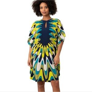 Trina Turk Global 2 Kaleidoscope Caftan dress